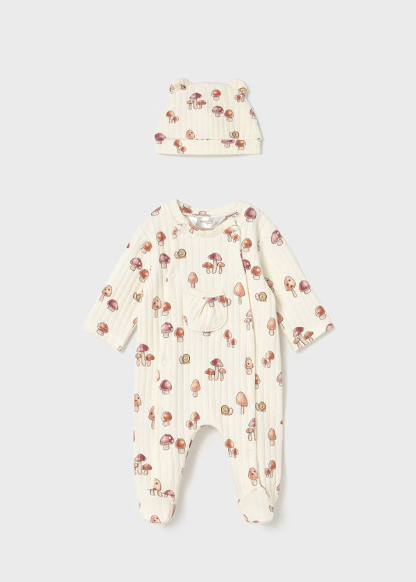 2705 Footie w. Hat SET