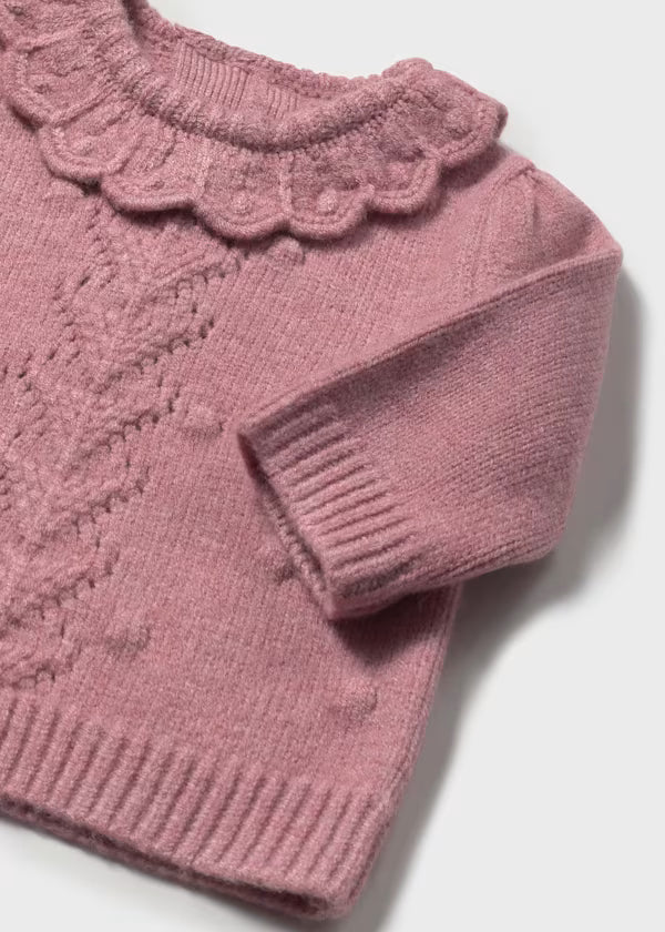 2340 Rose Knit Sweater