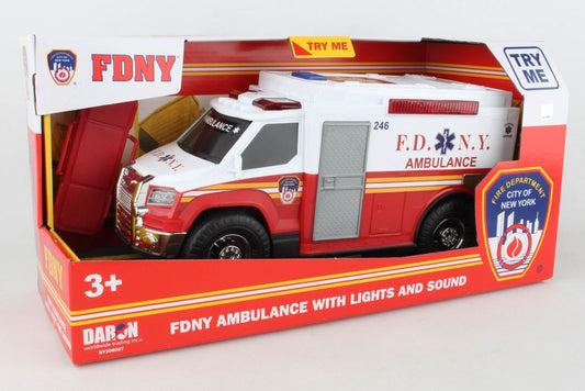NY206007 FDNY AMBULANCE W/LIGHTS & SOUND