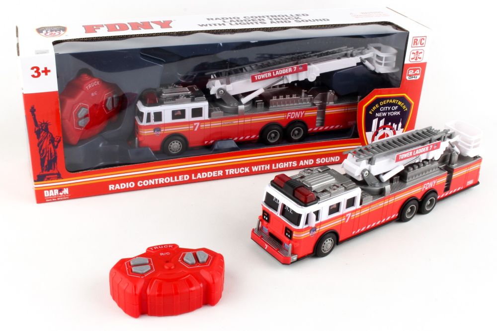 NY57377 FDNY RADIO CONTROL LADDER FIRE TRUCK