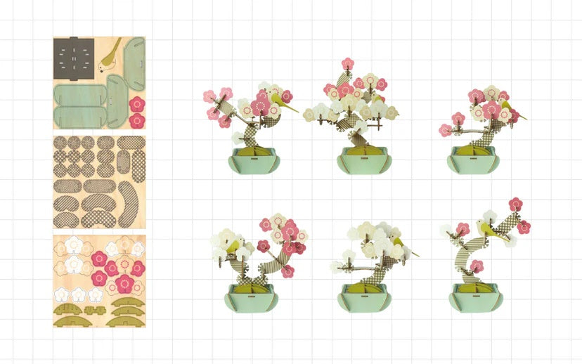 Bonsai Puzzle 3D Wood