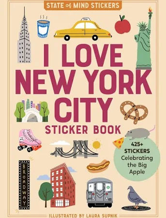 I Love NYC Sticker Book
