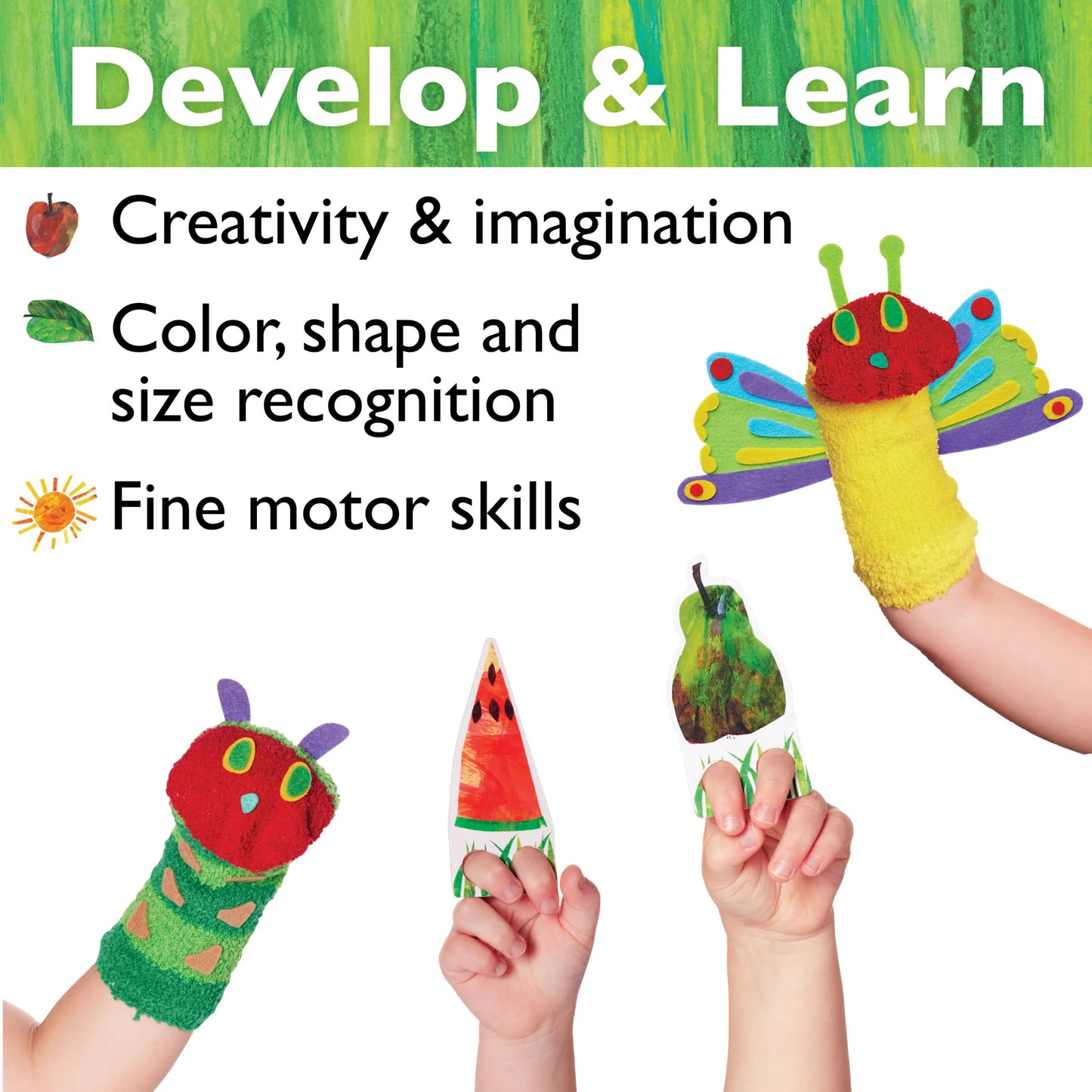 The Very Hungry Caterpillar Story Puppets