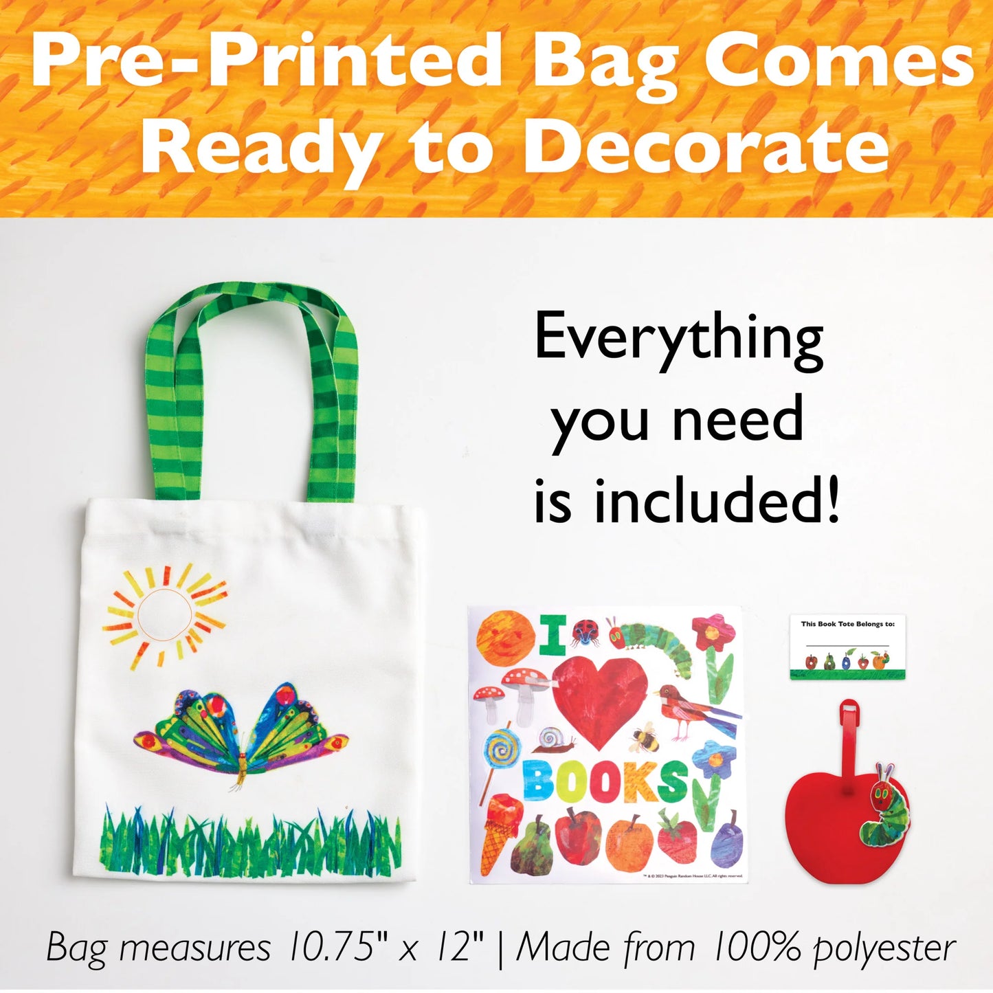 The Very Hungry Caterpillar My Book Tote