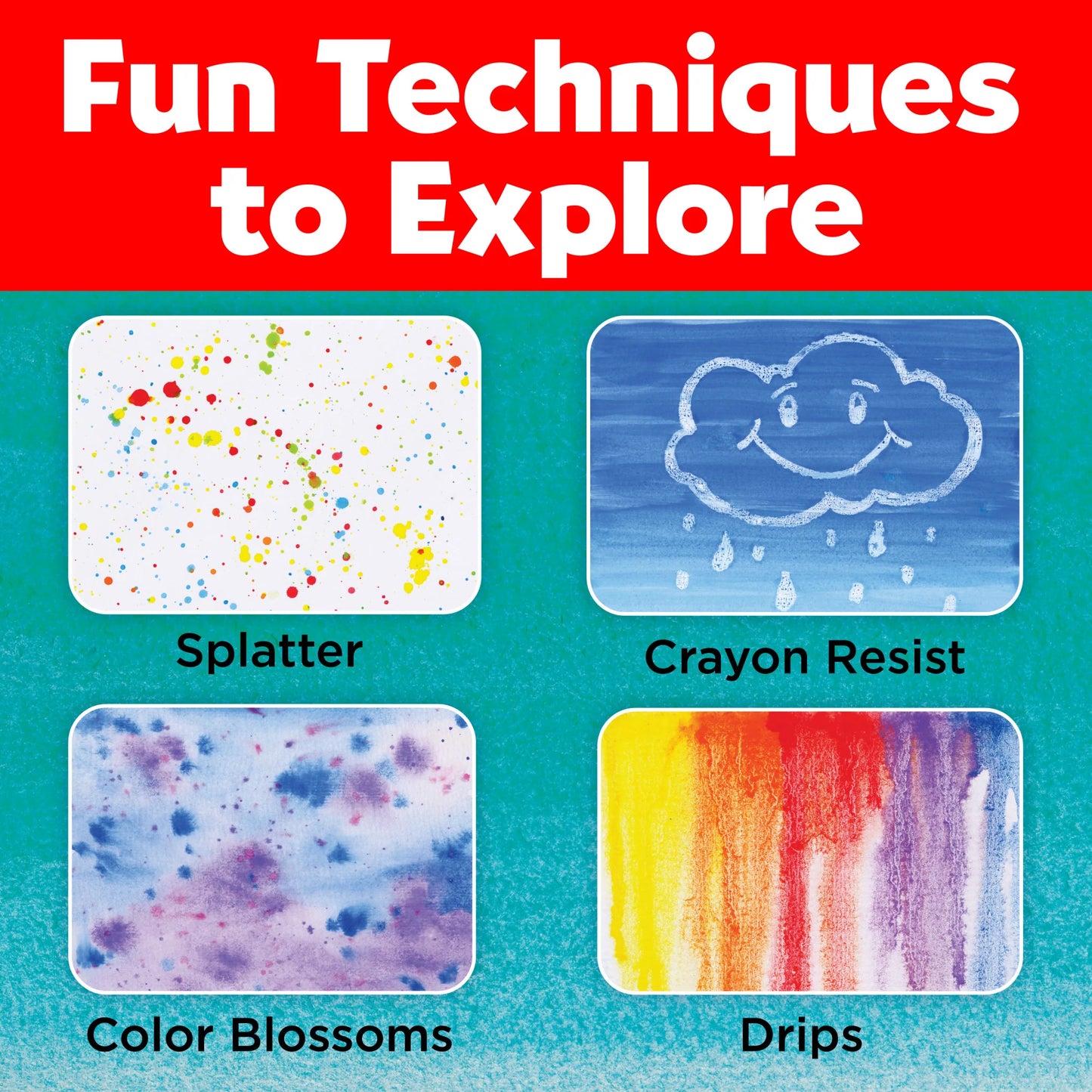 Young Artist Learn to Watercolor