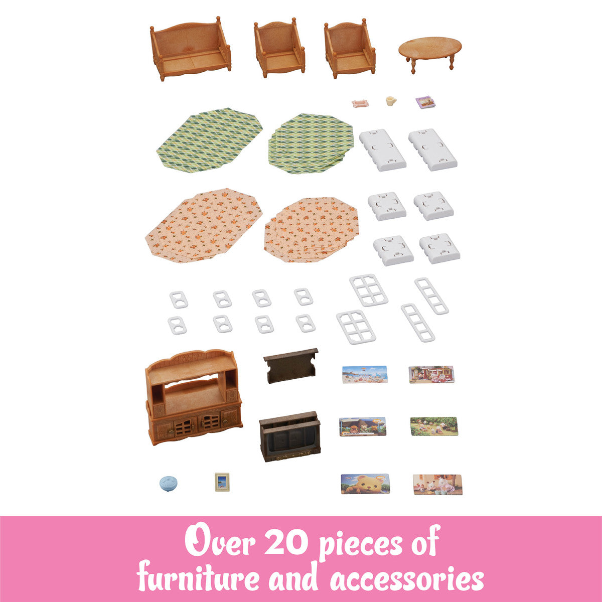 Calico Critters Comfy Livingroom Set
