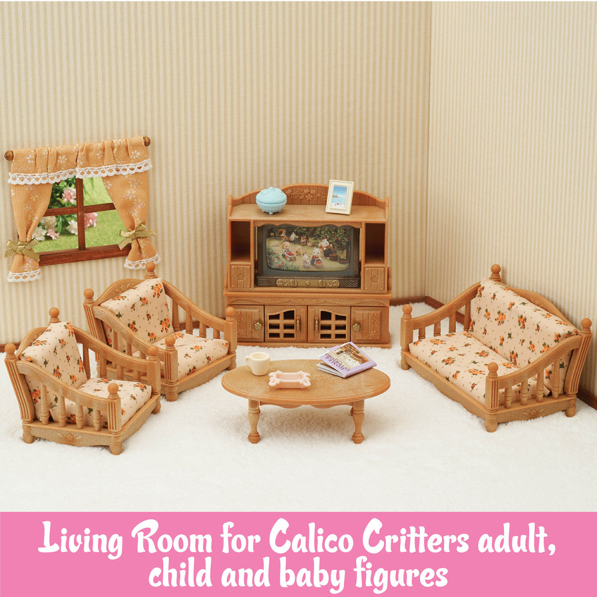 Calico Critters Comfy Livingroom Set