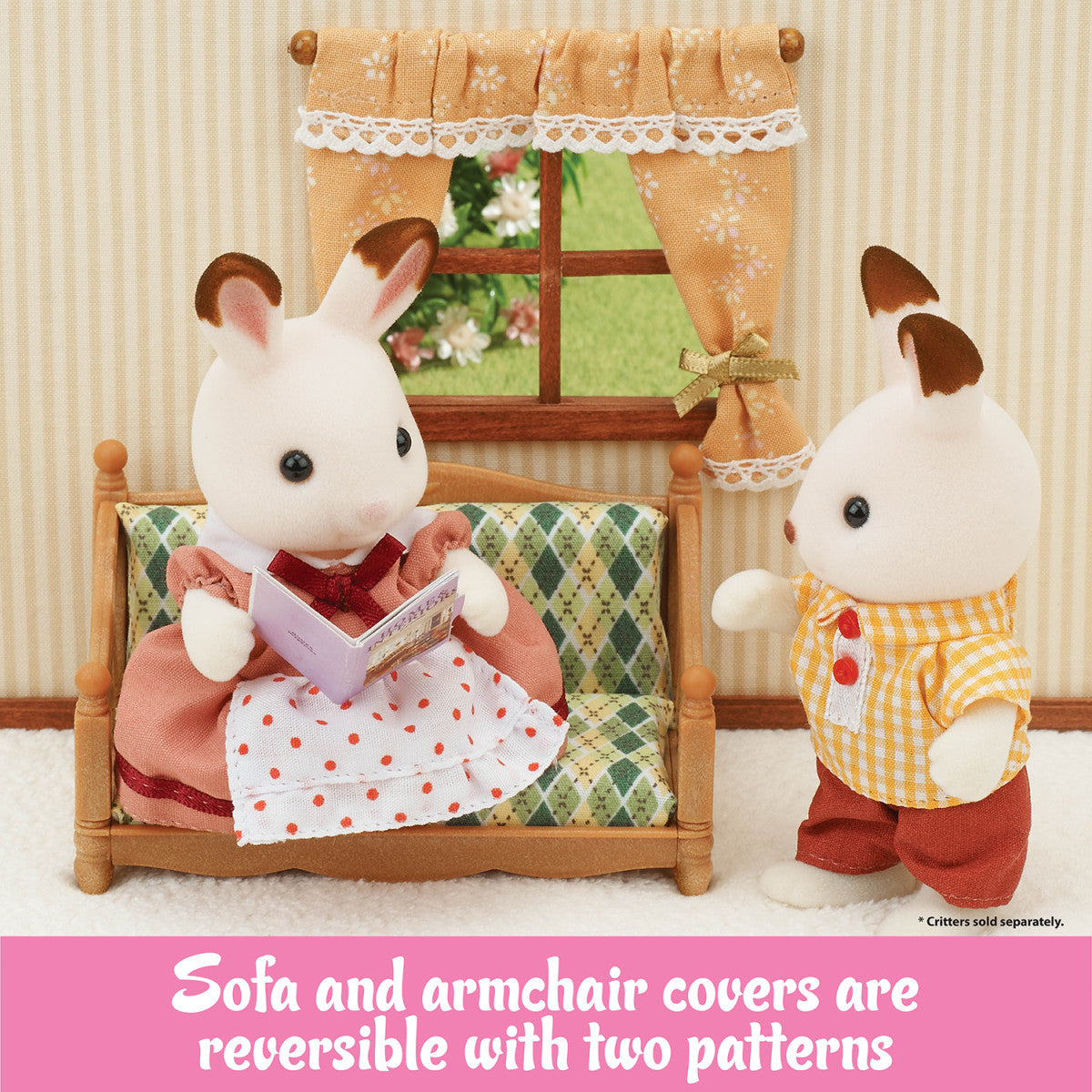 Calico Critters Comfy Livingroom Set