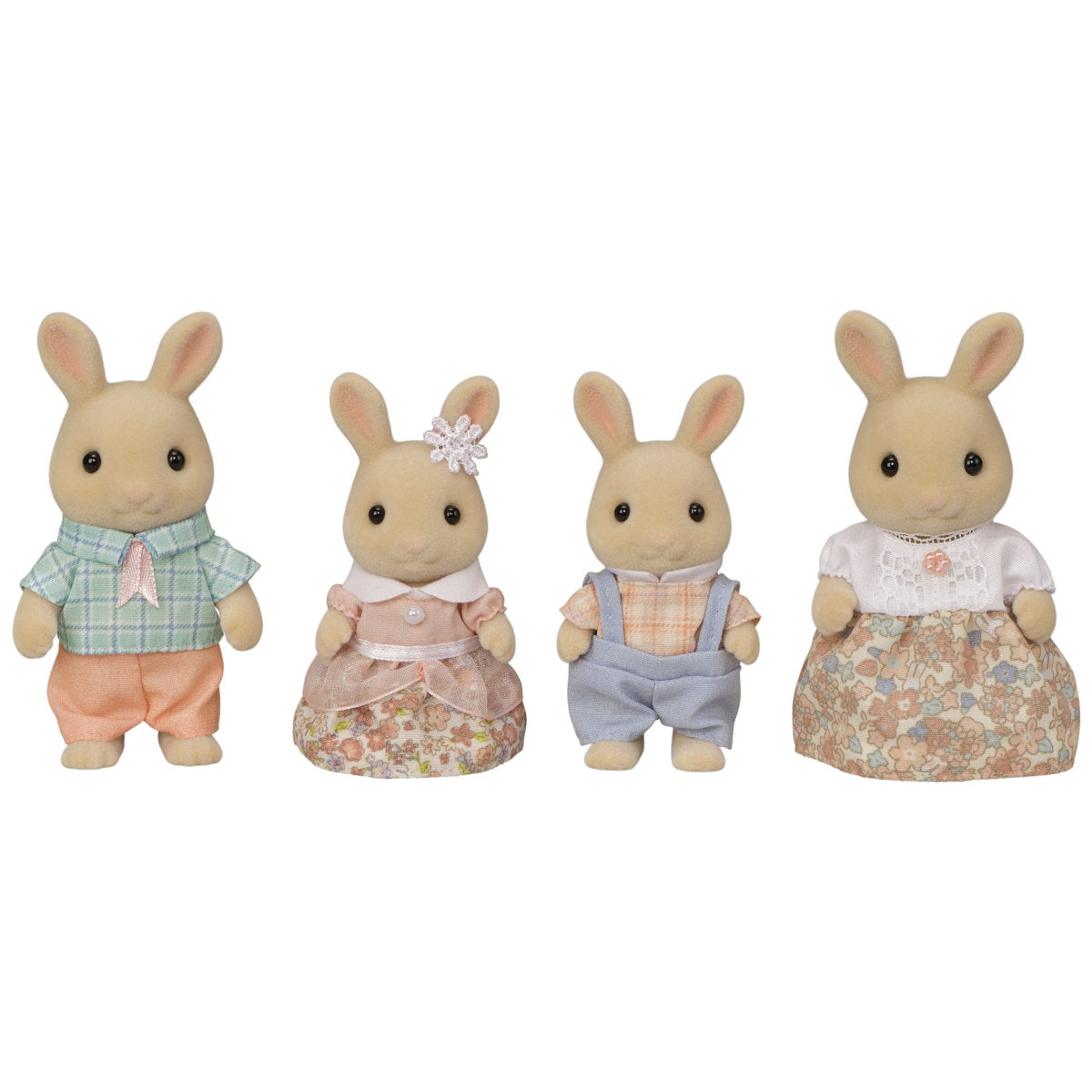 Calico Critter Milk Rabbit Family