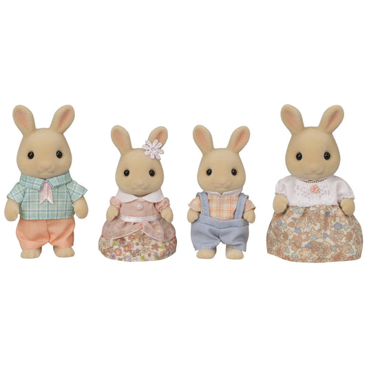 Calico Critter Milk Rabbit Family