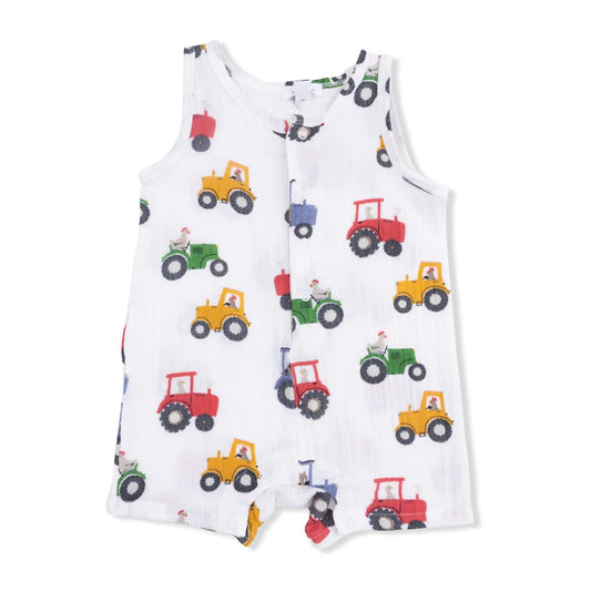 Tractor Friends Romper