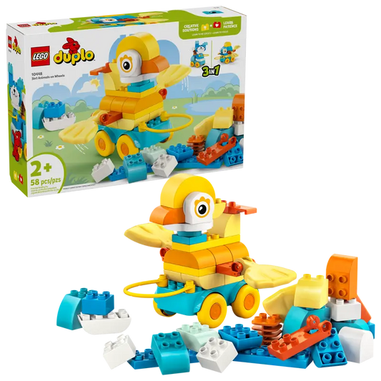 10448 Duplo  3 in 1 Animals on Wheels