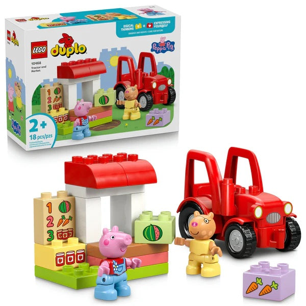 10468 DUPLO Peppa Pig Tractor and Market