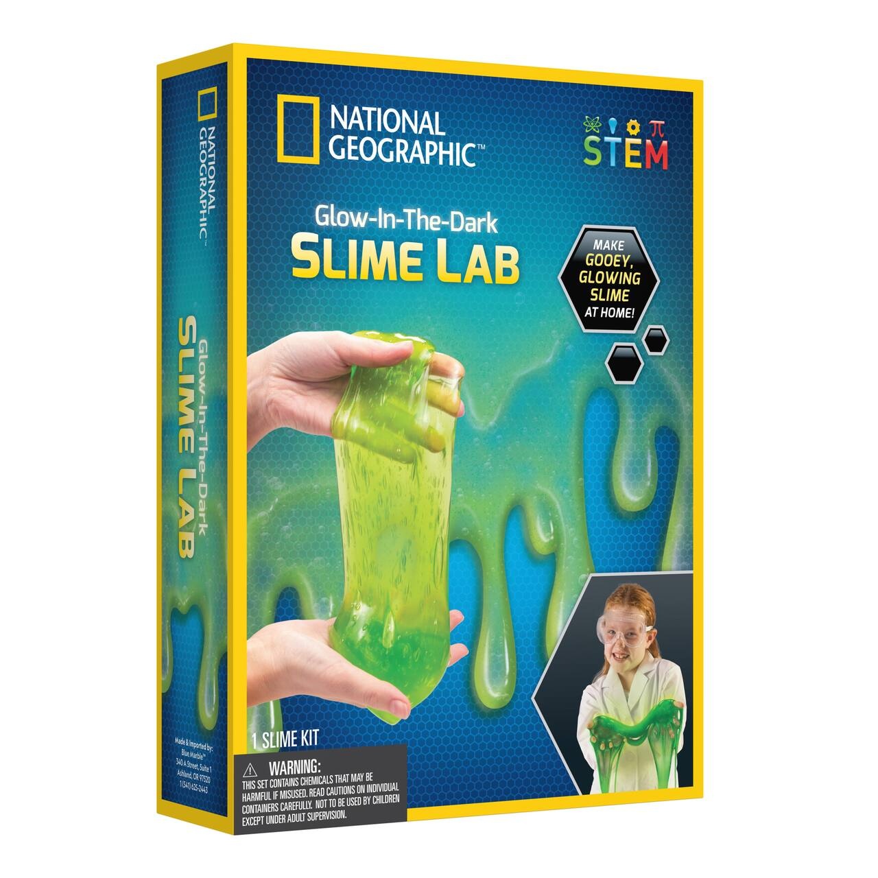 Glow-In-The-Dark Slime Lab