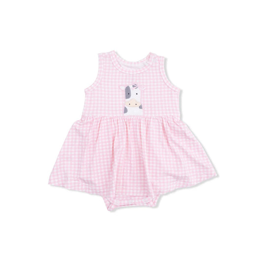 Cute Farm Bodysuit Dress