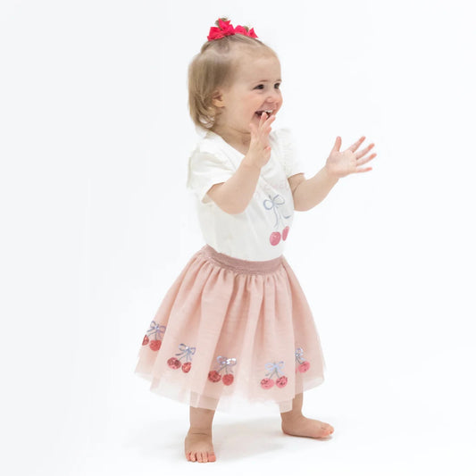 Sweet Bow Cherry Tutu