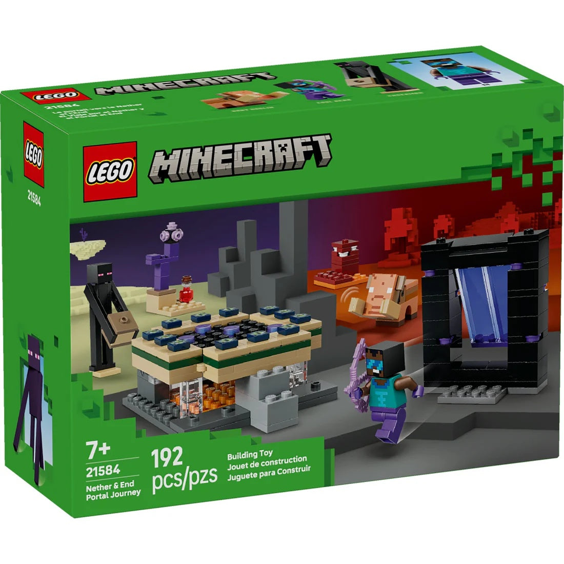 21584 Minecraft Nether & End Portal Journey