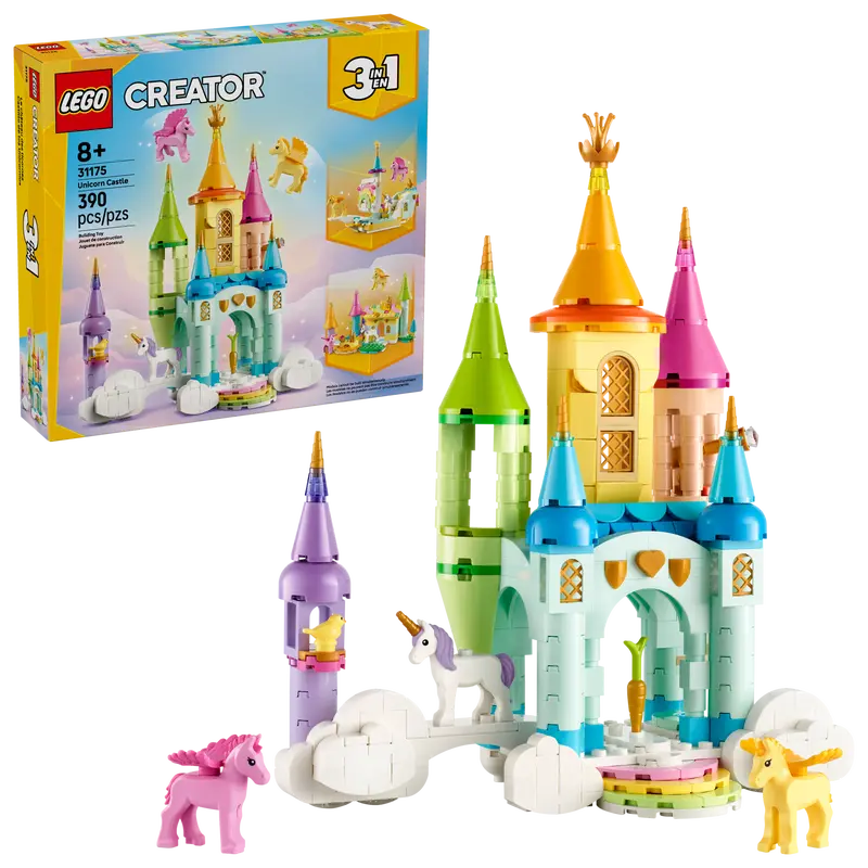 31175 Unicorn Castle Creator 3 in 1