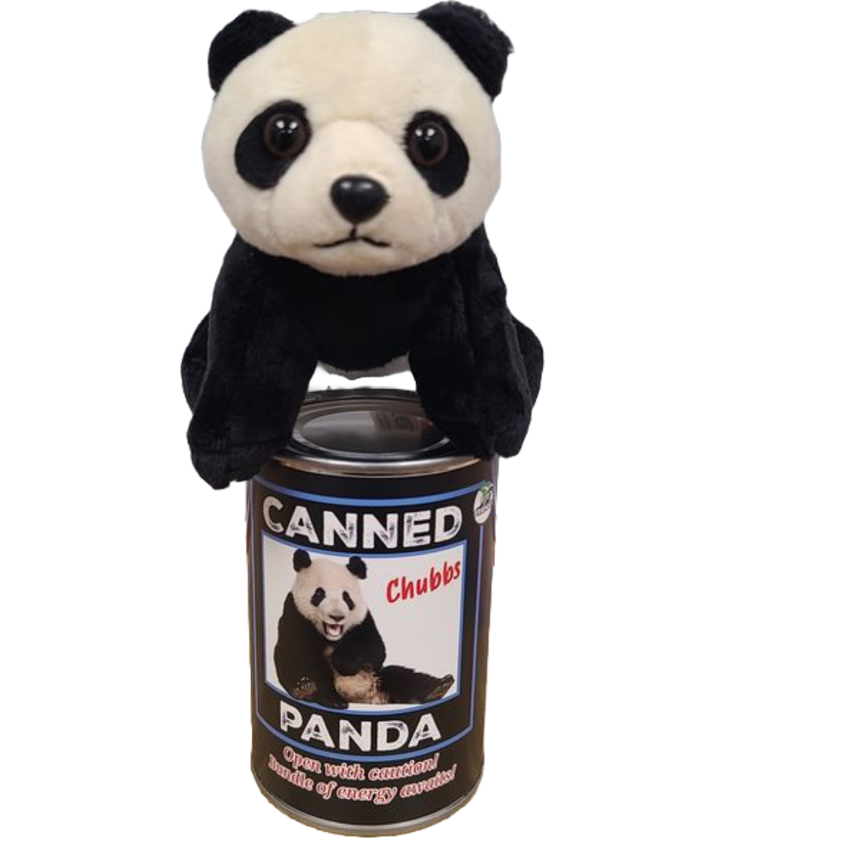 Canned Panda | Stuffed Animal Zoo Plush | Funny Jokes