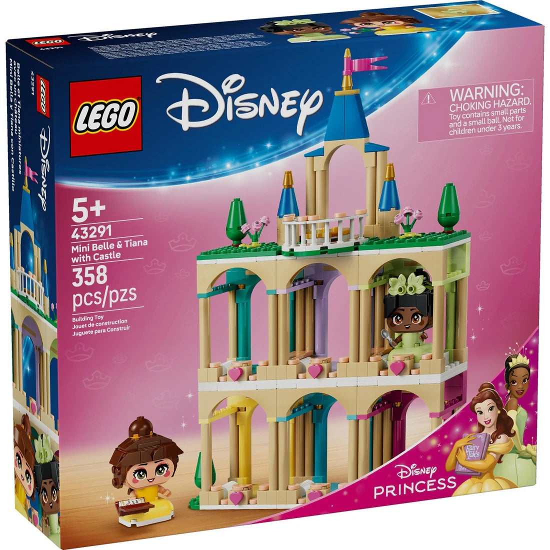 43291 Mini Belle & Tiana with Castle