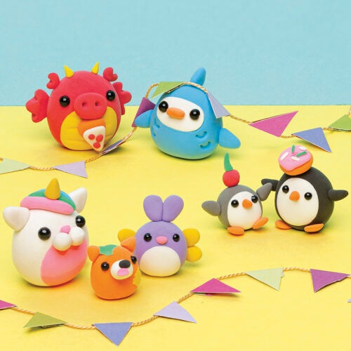 Air-Dry Clay Animal Party