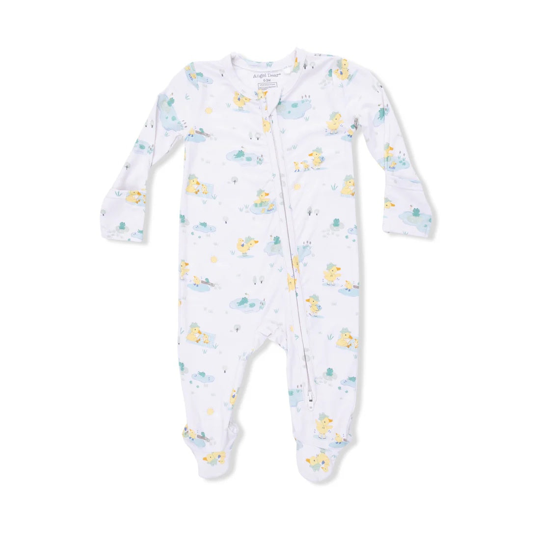 Frog & Duck Zipper Footie