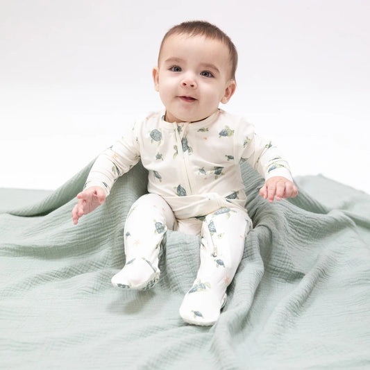 Seaturtles Zipper Footie