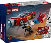 76336 Spider-Man Car vs. Venomized Wolverine
