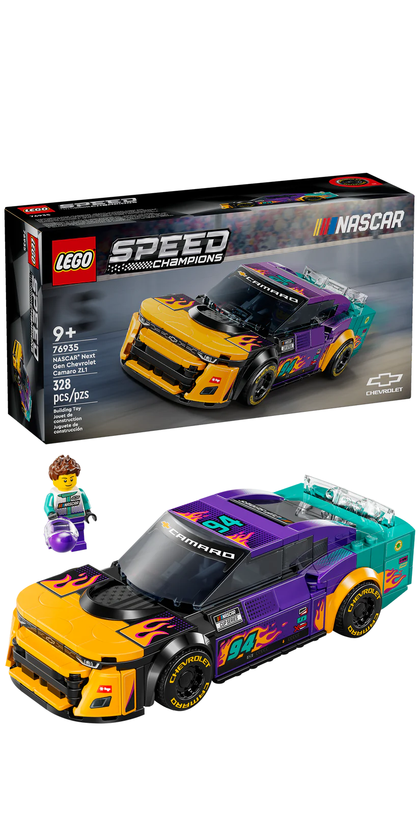 42153 NASCAR Next Gen Chevrolet Camaro – Ibiza Kidz
