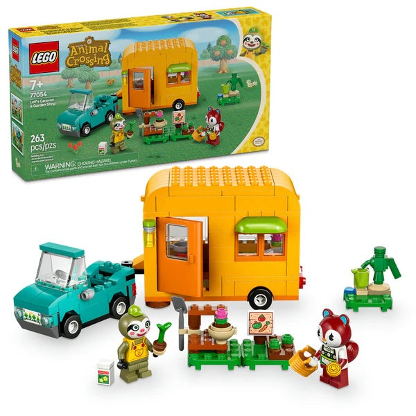 77054 Animal Crossing Leif's Caravan & Garden Shop