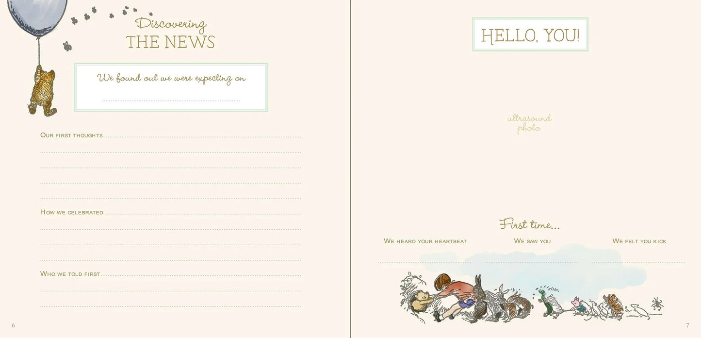 Winnie-the-Pooh Baby Book