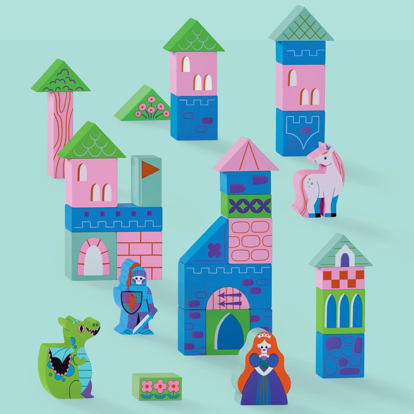 Build & Play Wood Blocks