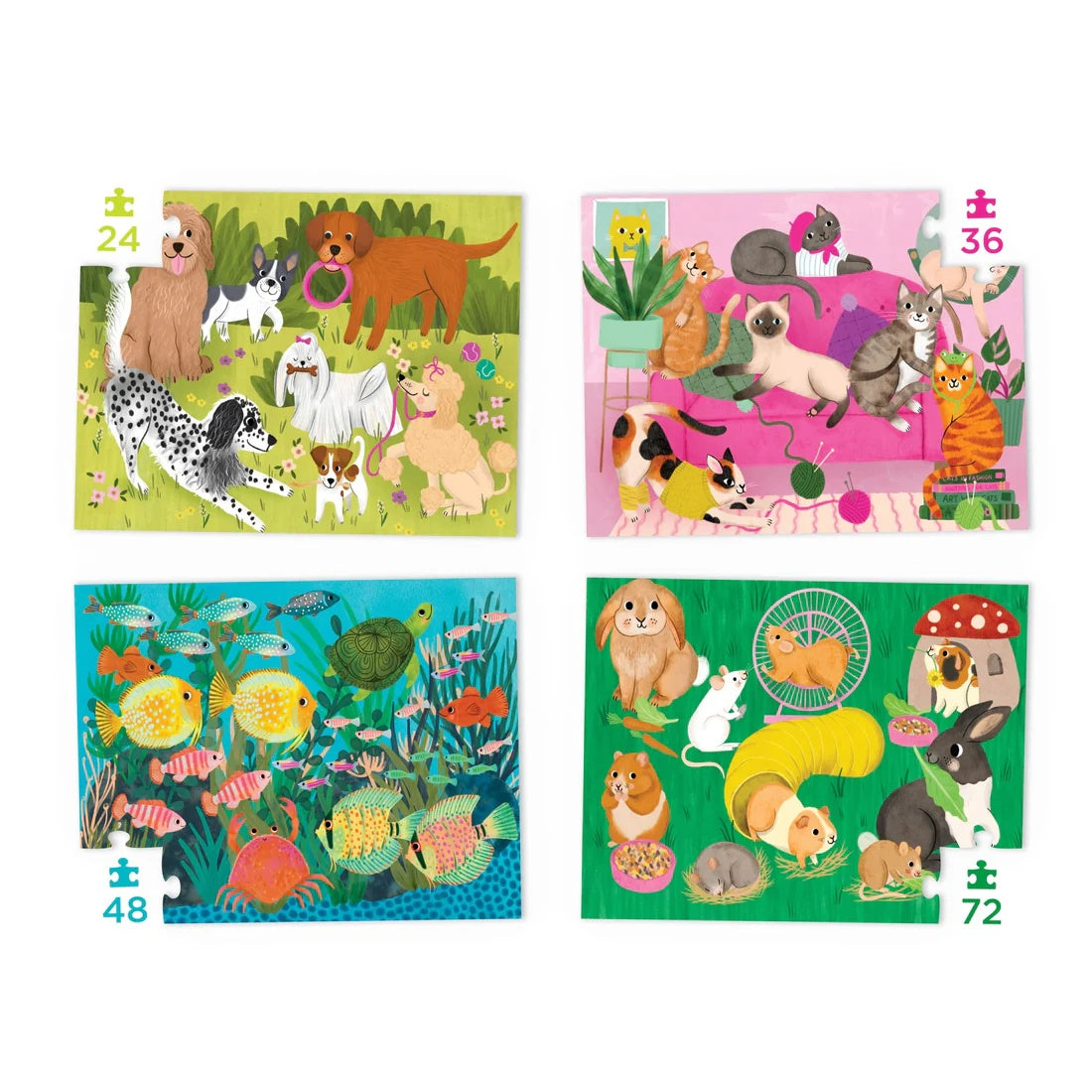 Four Puzzles to Grow On