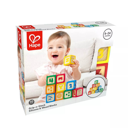 My First Wooden Blocks Stacking Toy