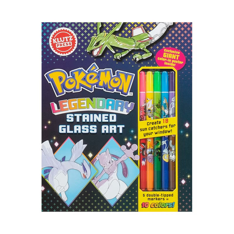 Pokémon Stained Glass Art Legendary