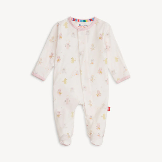 Baby Beats Pink Magnetic Footie