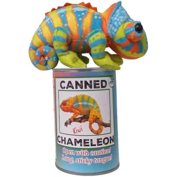 Canned Chameleon | Stuffed Animal Plush