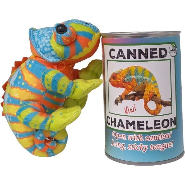 Canned Chameleon | Stuffed Animal Plush