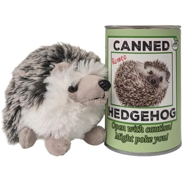 Canned Hedgehog | Stuffed Animal Plush