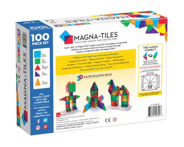 Magna-Tiles Classic 100-Piece Set