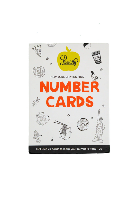 NY Inspired Number Cards