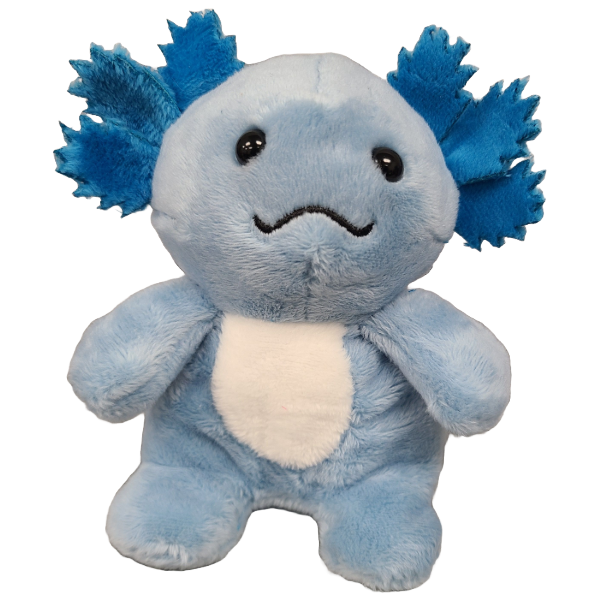 Canned Blue Axolotl Stuffed Animal Plush