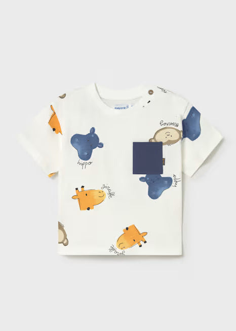 1014 Printed S/S Tee