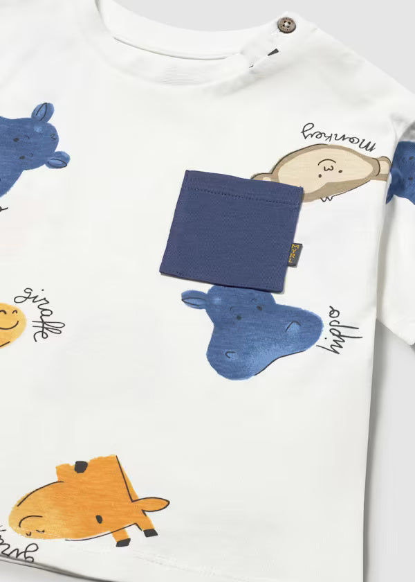 1014 Printed S/S Tee