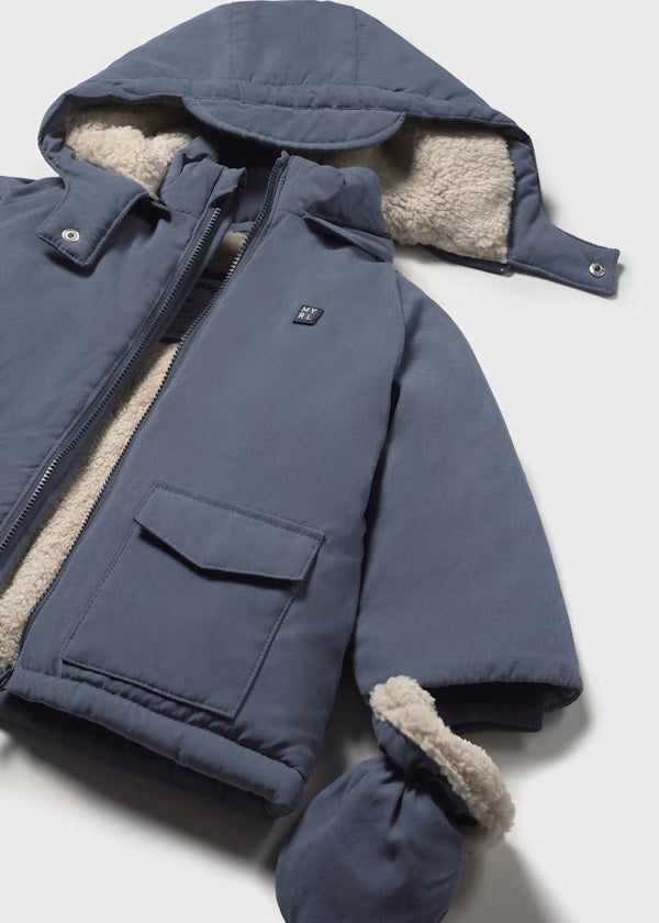 2421 Blue Coat w Mittens