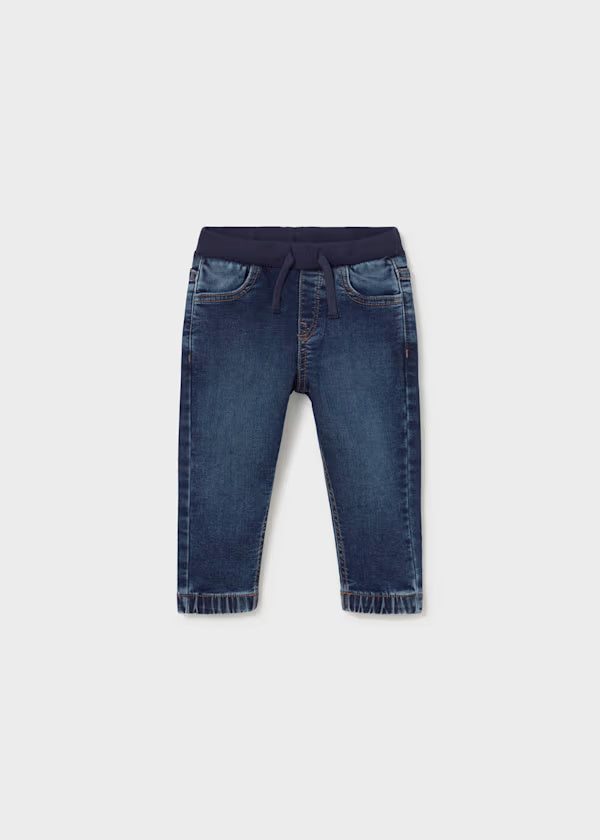 2543 Dark Soft Denim Jogger Pants