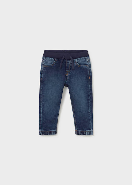 2543 Dark Soft Denim Jogger Pants