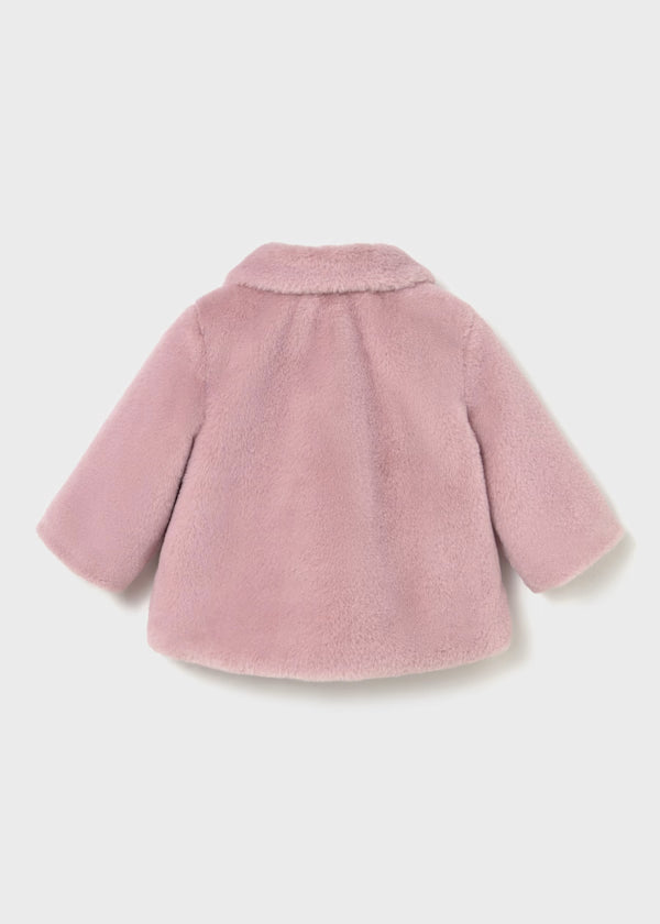 2434  Crystal Faux Fur Coat