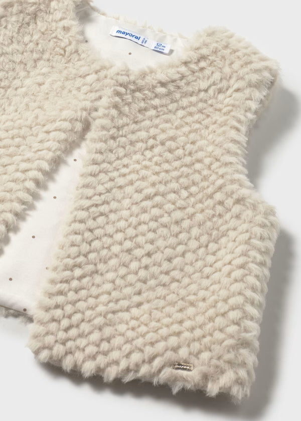 2359 Faux Fur Vest