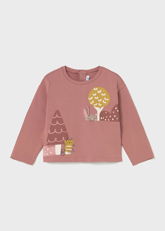 2082 L/S Tee w Animals